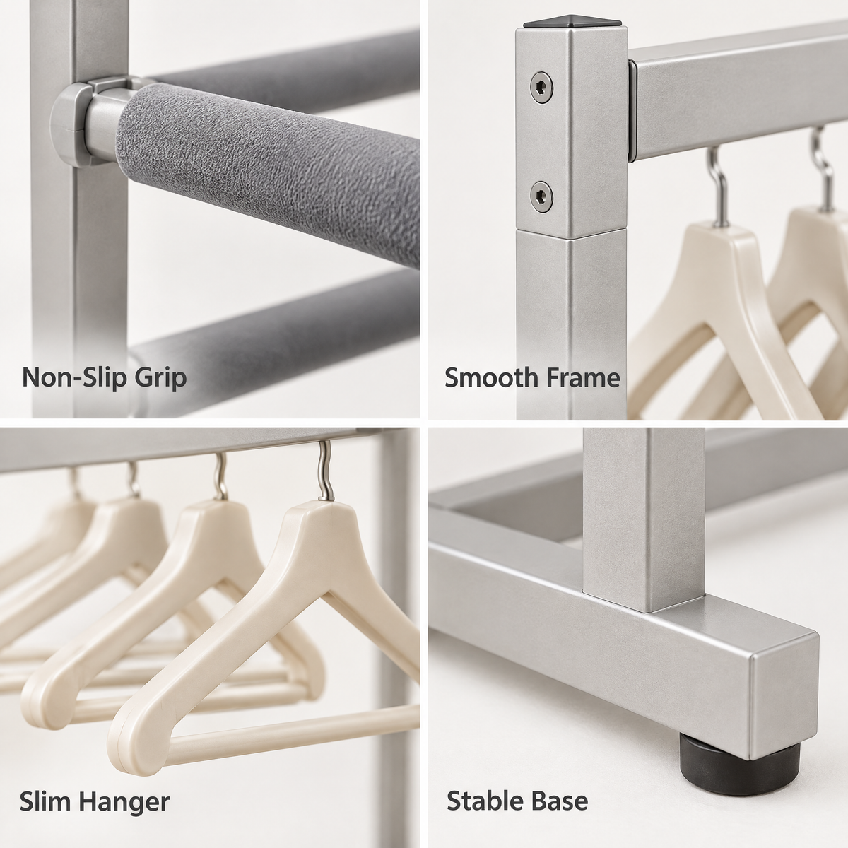 Luqevin™ ClosetFlow Multi-Layer Trouser and Clothes Hanger Set image 4