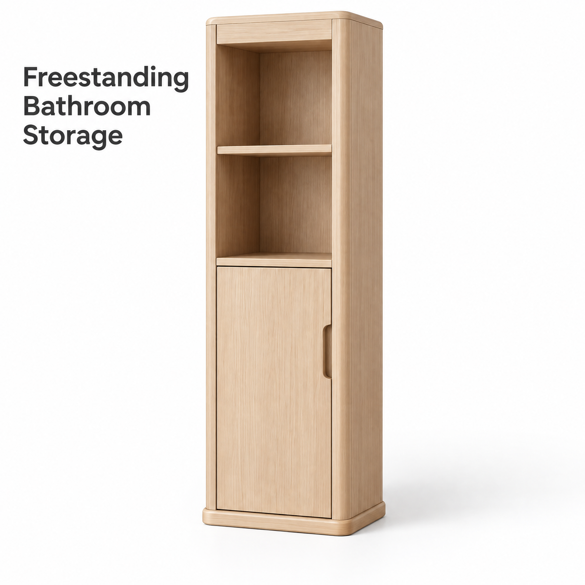 Luqevin™ BathTower Freestanding Bathroom Storage Cabinet image 2