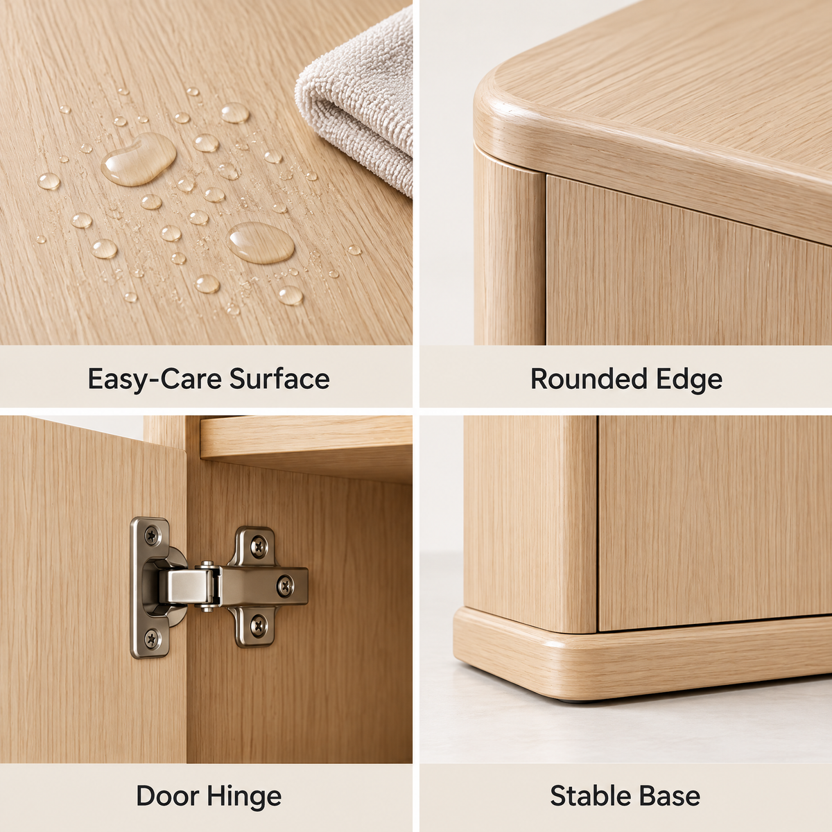 Luqevin™ BathTower Freestanding Bathroom Storage Cabinet image 4
