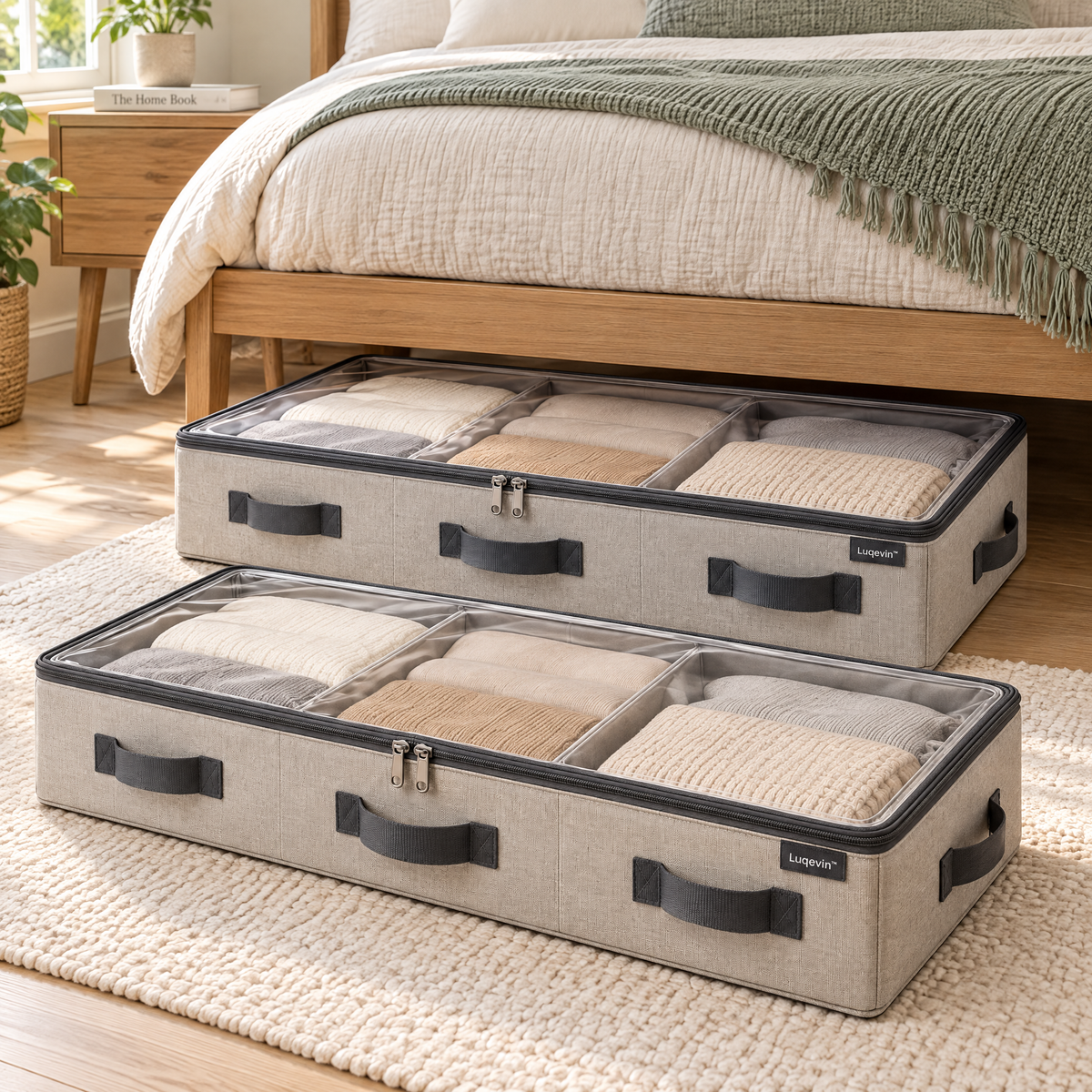 Luqevin™ DustSlide Dustproof Under-Bed Clothing Storage Bag Set image 3